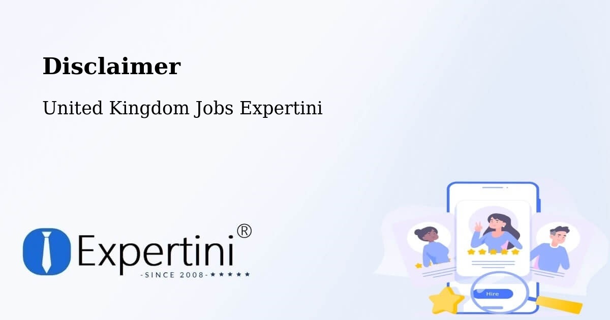 Disclaimer – Stewkley - United Kingdom Jobs Expertini